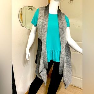 Dolcezza ombré knitted sweater vest